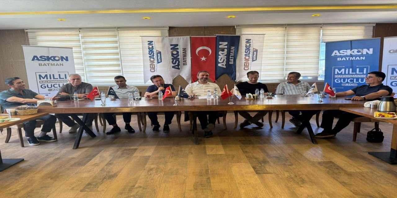ASKON Batman Defterdar Şenses'e ev sahipliği yaptı