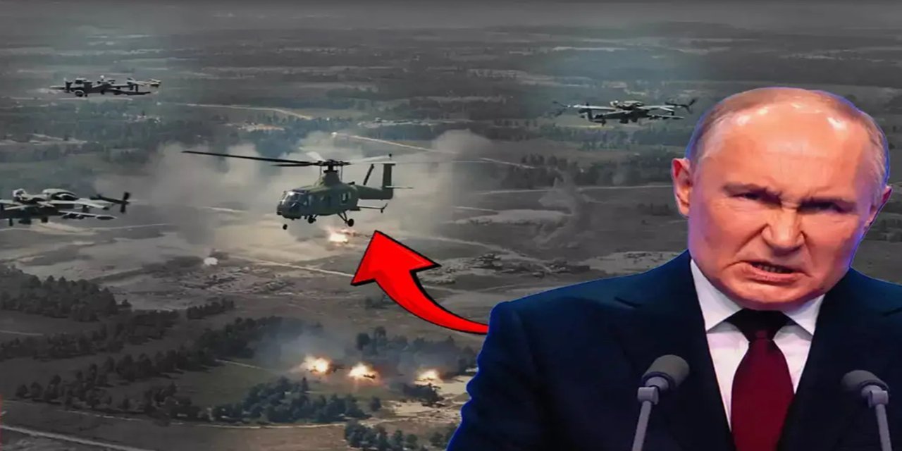 Putin'in helikopterine İHA saldırısı