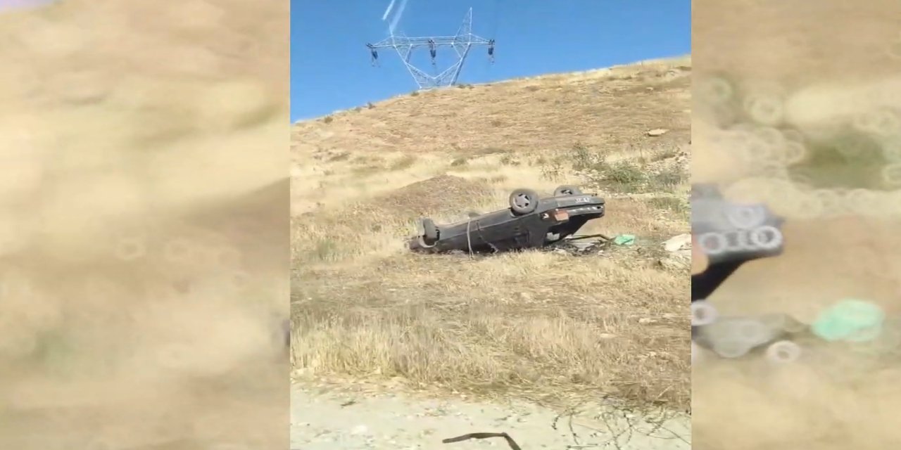 Şanlıurfa'da otomobil takla attı: 3 kişi yaralandı