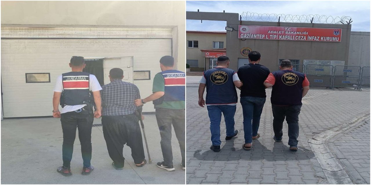 Gaziantep'te çeşitli suçlardan araması bulunan 2 kişi yakalandı