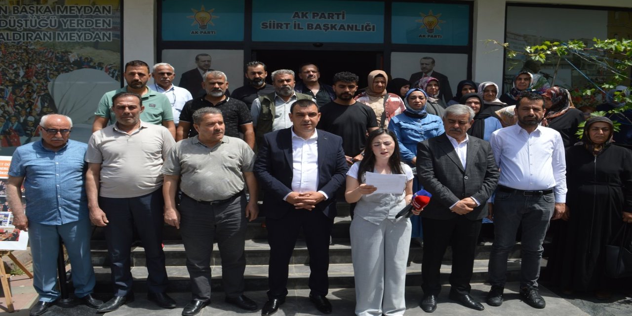 AK Parti Siirt İl Başkanlığından "27 Mayıs" açıklaması