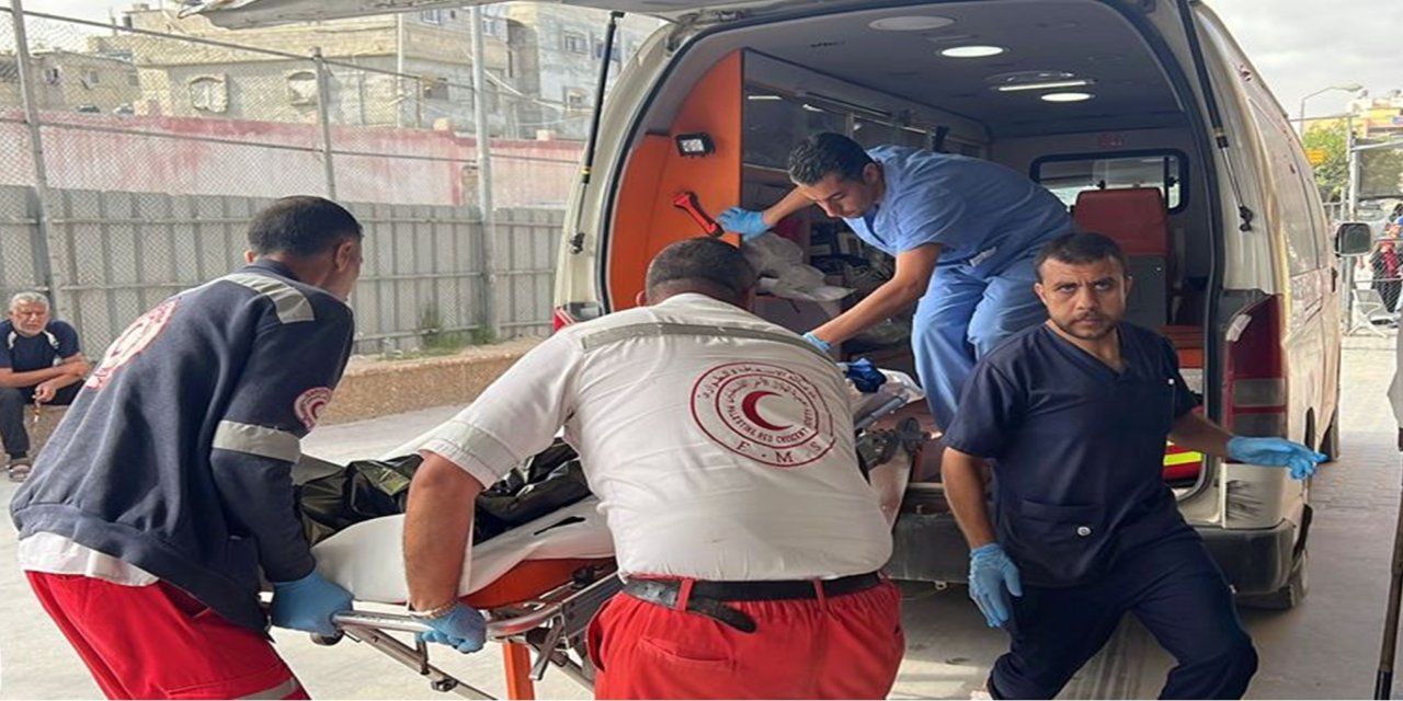 Refah'ta yardım dağıtım merkezine yönelik işgal saldırısında yaşlı kadın şehit oldu