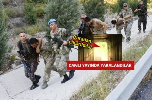 Canlı yayında darbeci avı!