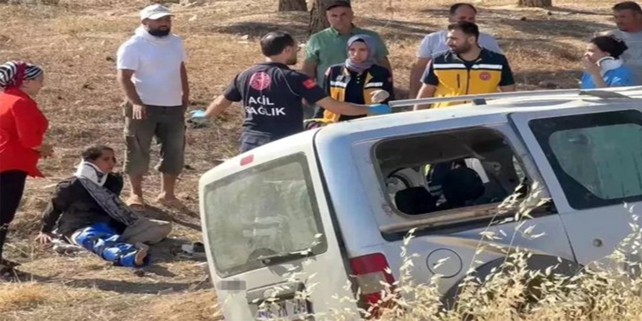 Şanlıurfa'da aracın devrilmesi sonucu 6 kişi yaralandı