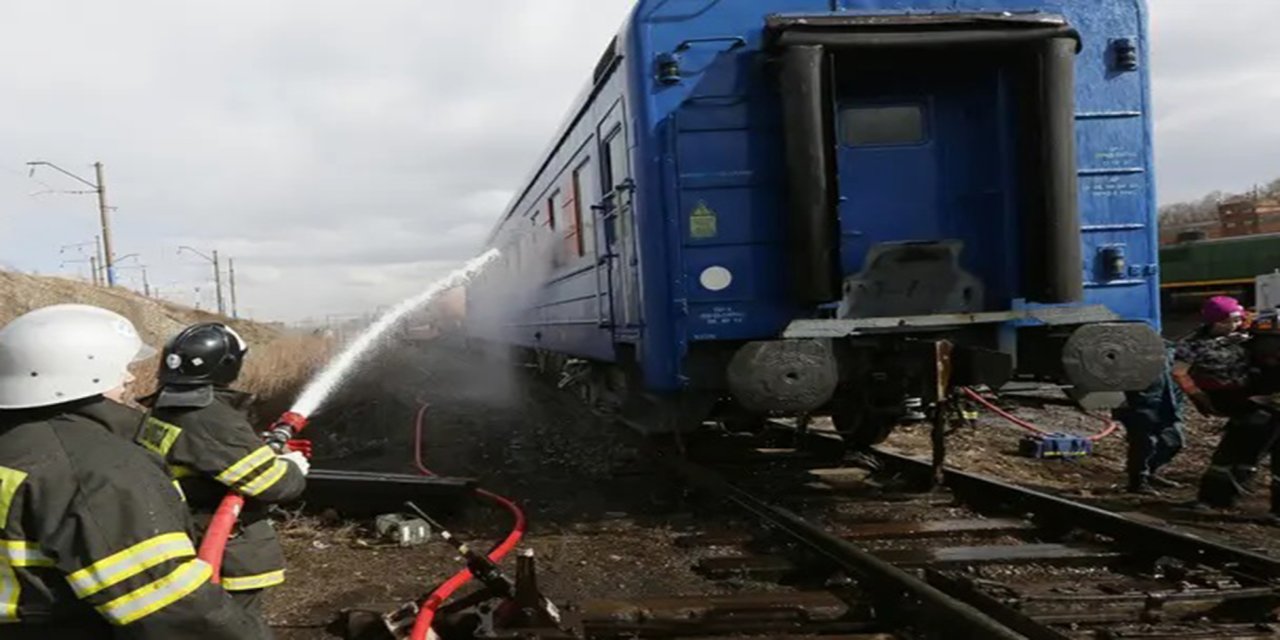 Rusya’da tren hattında patlama