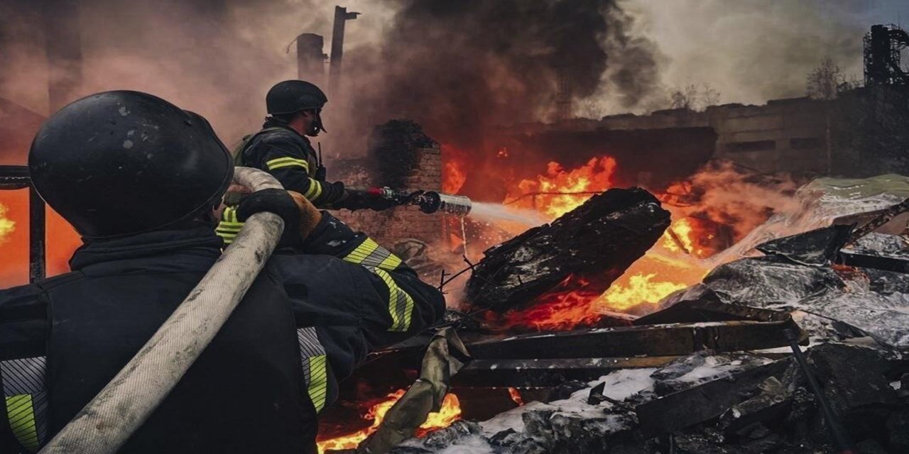 Rusya'dan Kiev'e İHA saldırısı