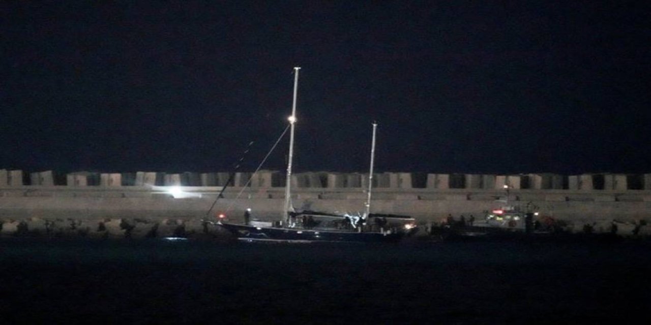 Uluslararası sularda saldırıya uğrayan Madleen gemisi Aşdod'a götürüldü