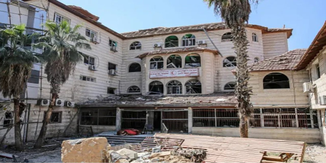 Gazze'de bir hastane daha hizmet dışı kaldı