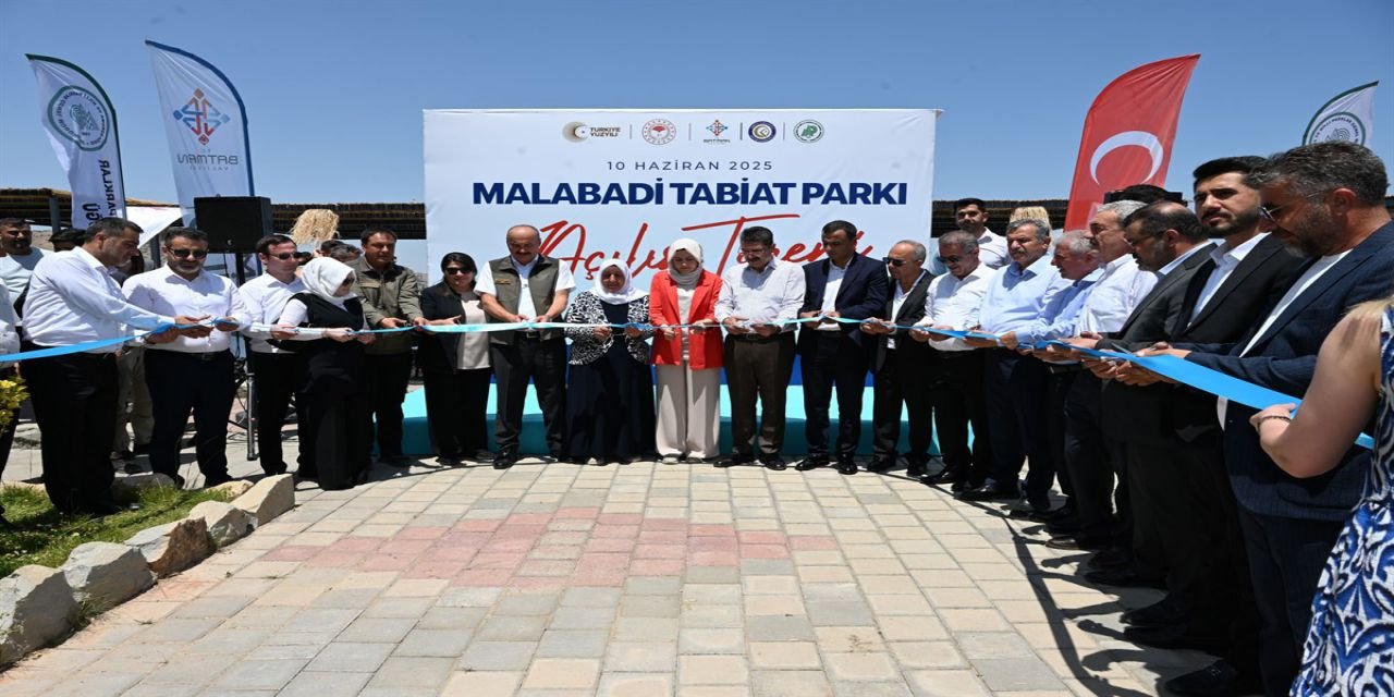 Malabadi Tabiat Parkı Hizmete açıldı