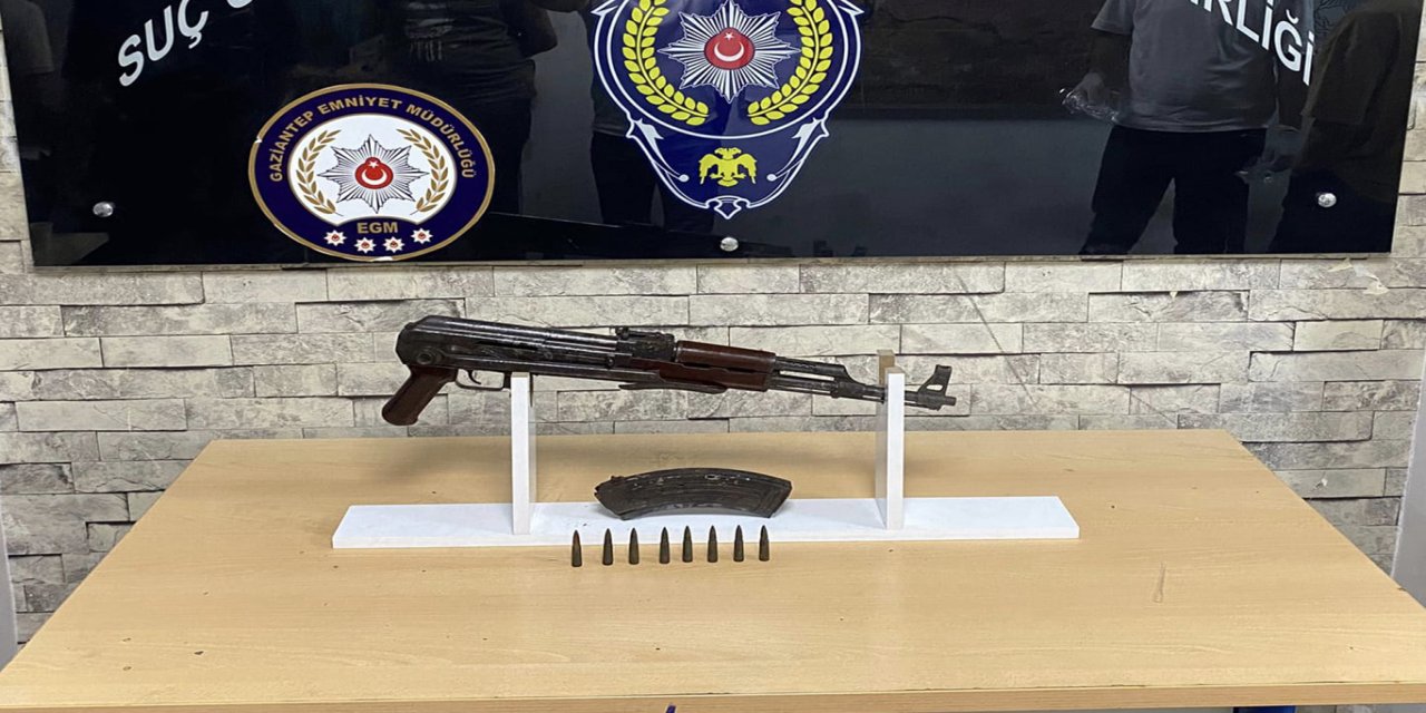Gaziantep'te ruhsatsız silah bulunduran 2 kişi yakalandı