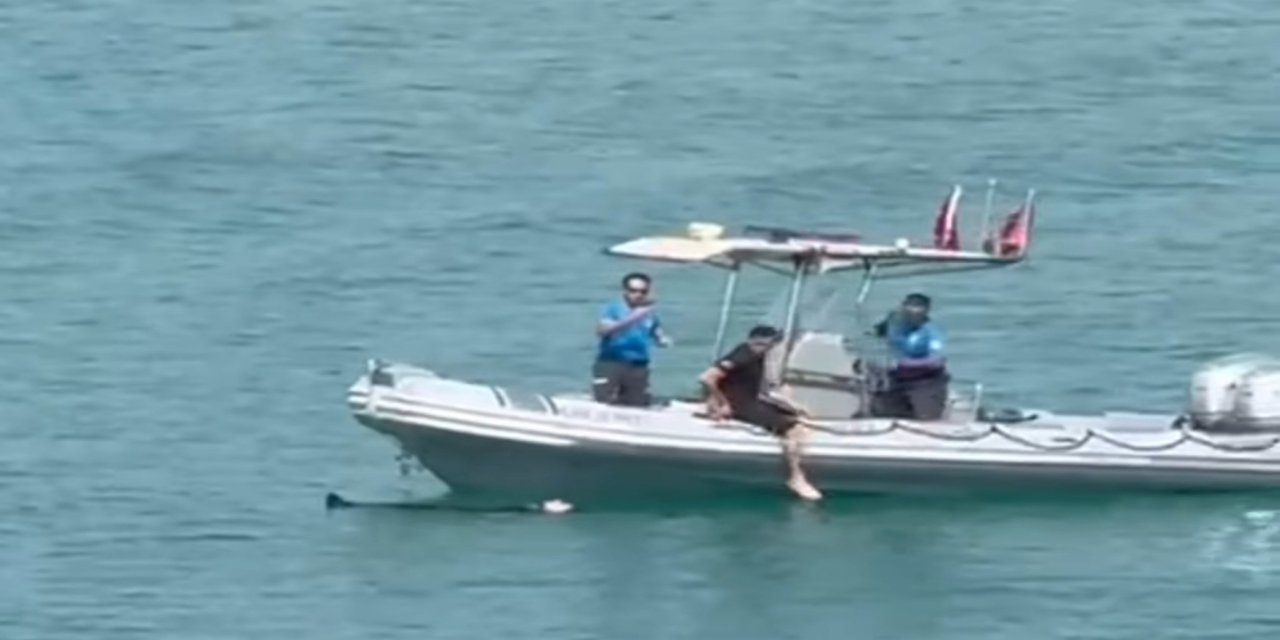Seyhan Baraj Gölü'ne düşen kadın son anda kurtarıldı