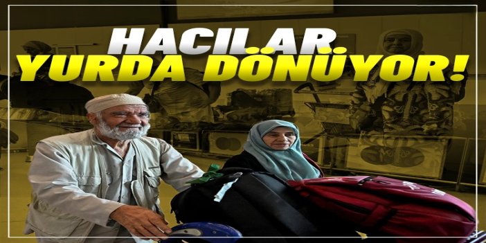 İlk Hacı kafilesi bugün yurda dönüş yapıyor