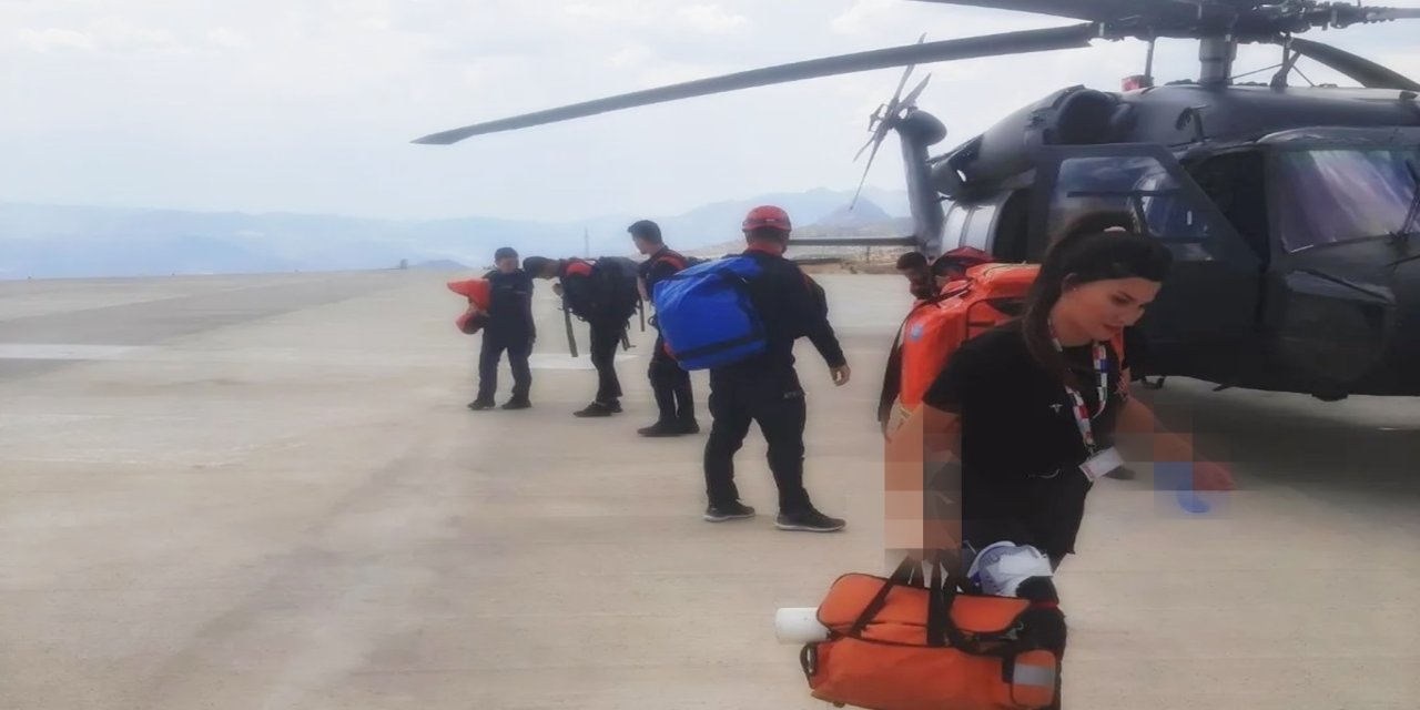 Gabar Dağı’nda petrol çalışanı kayalıklardan düştü