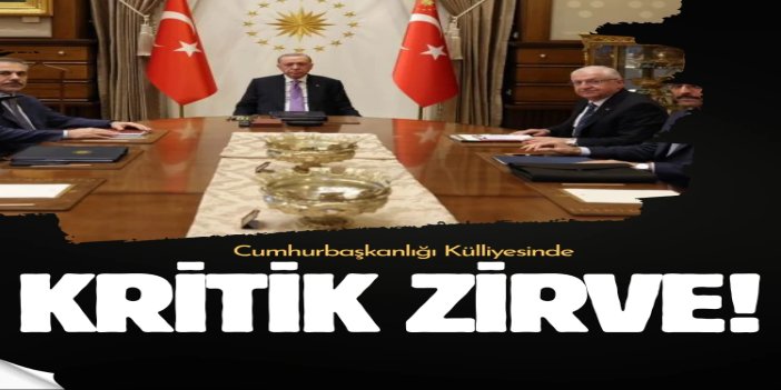 Beştepe'de güvenlik zirvesi yapıldı