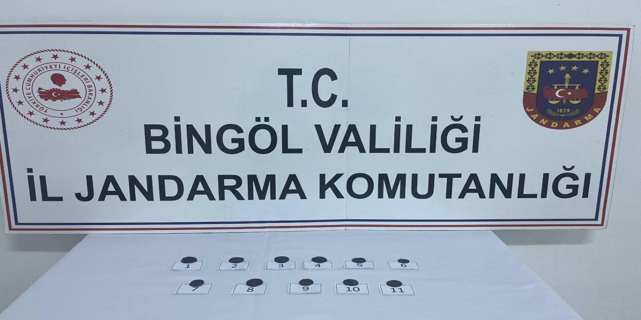 Bingöl'de tarihi eser operasyonu