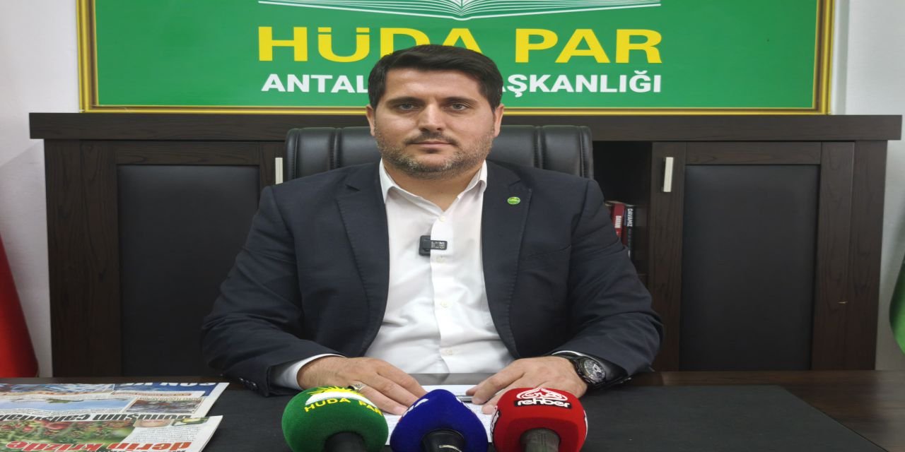 HÜDA PAR İl Başkanı Durmaz: “Antalya'da emeklilerin projelere ulaşımı ücretsiz olmalı”