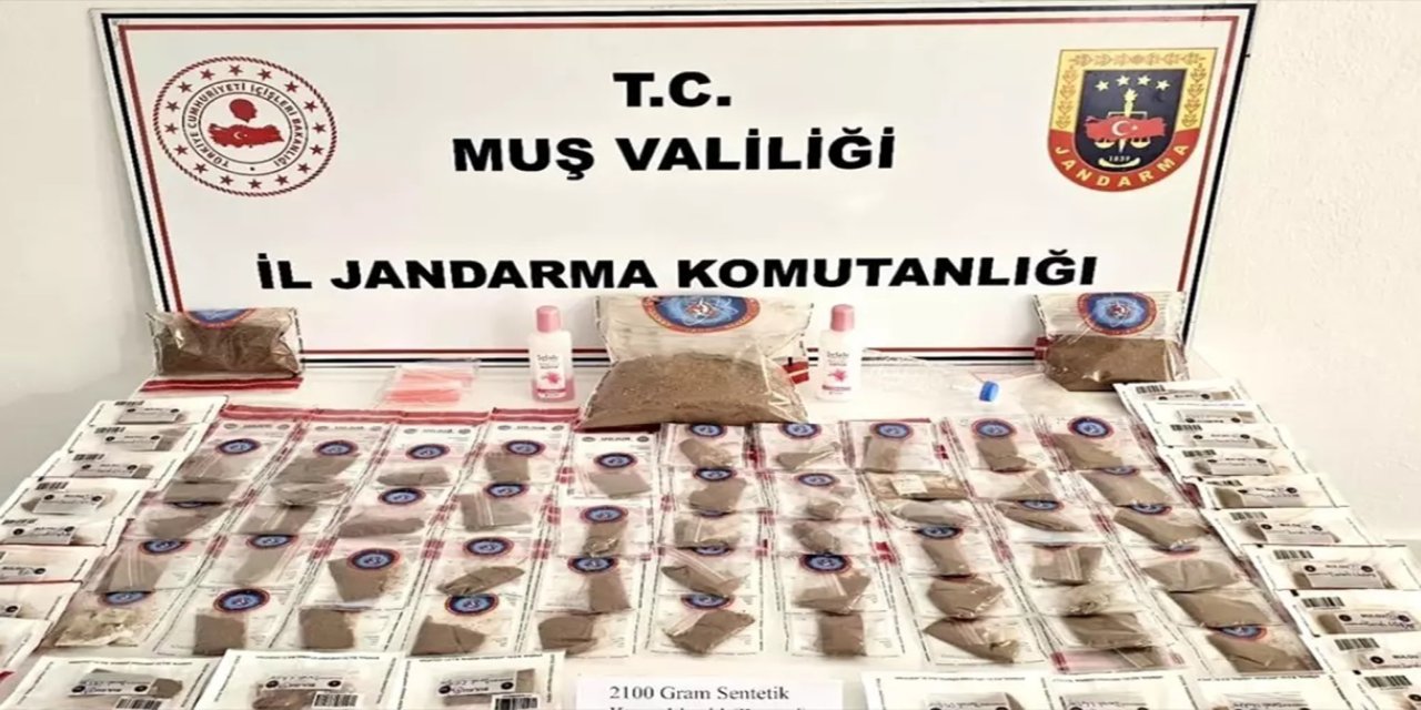Muş'ta uyuşturucu operasyonu: 2 tutuklama