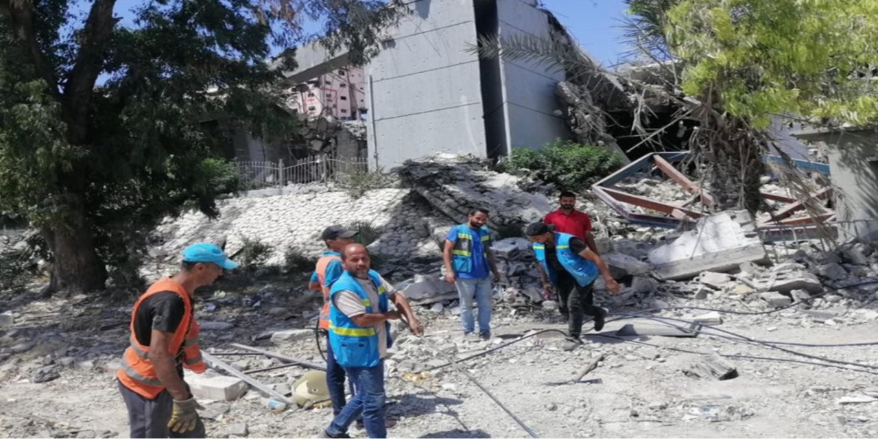 Gazze'nin güneyinde sabit hat ve internet hizmeti kısmen sağlanıyor