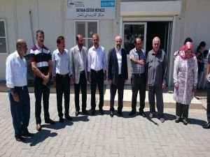 HÜDA PAR’dan Suriye Can Okulları’na ziyaret