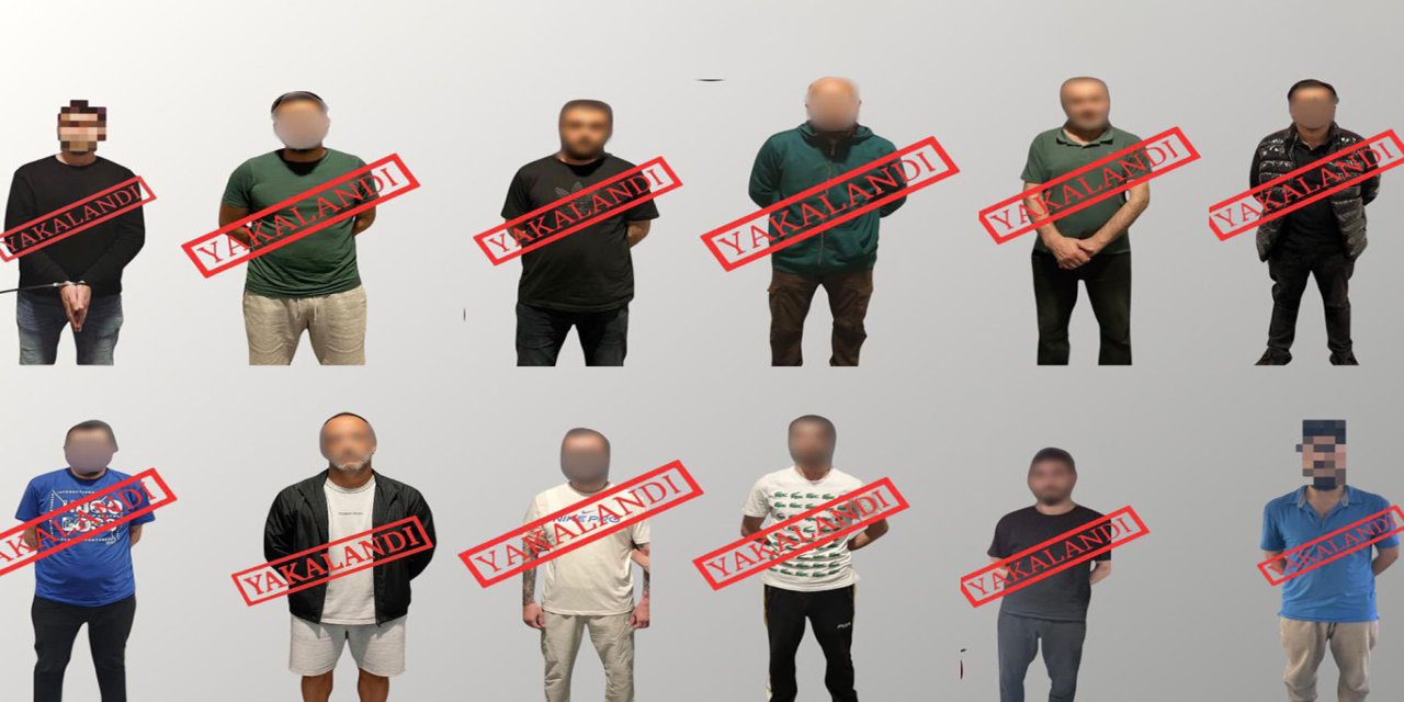 Kırmızı bültenle aranan 11 suçlu Türkiye'ye getirildi