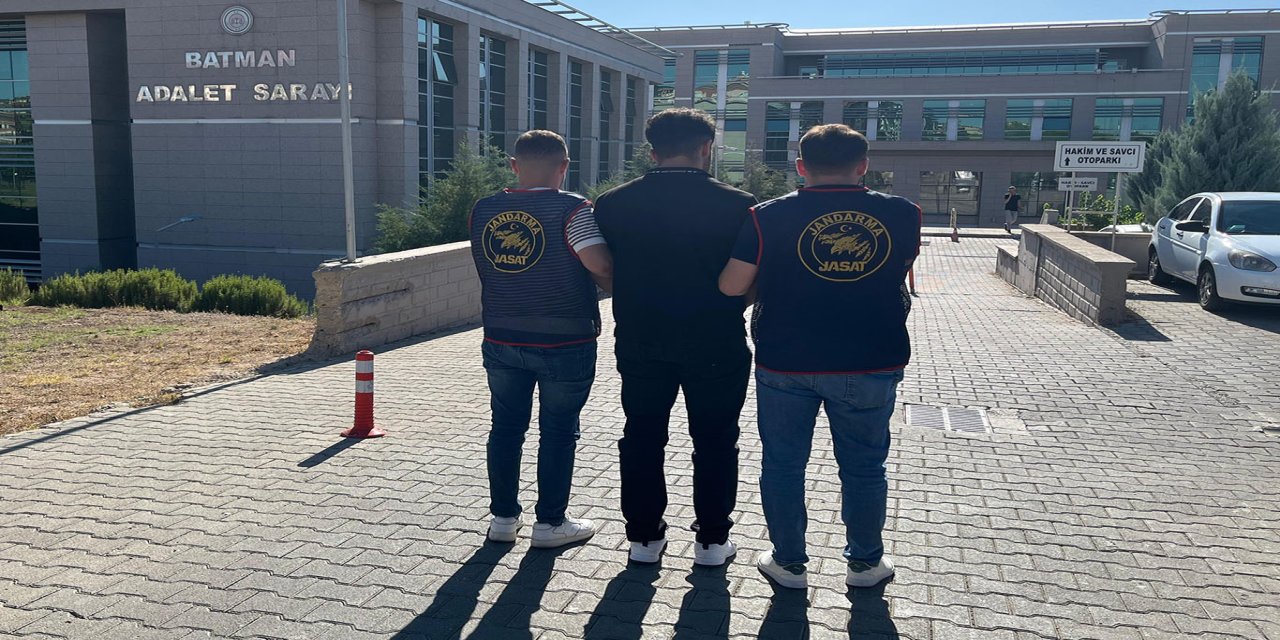Batman'da 30 suç kaydı bulunan firari yakalandı