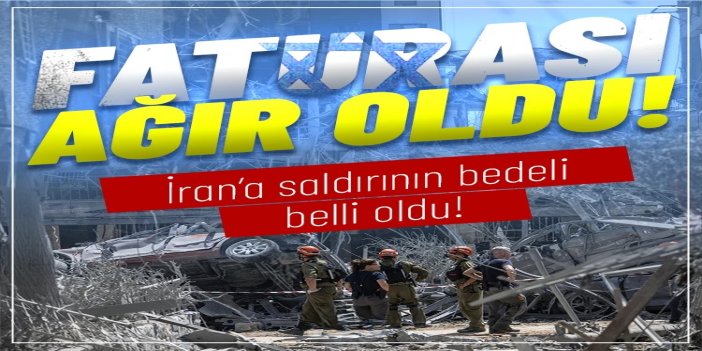 İşgalci rejimin İran'la girdiği savaşta doğrudan kaybı 3 milyar doları buldu