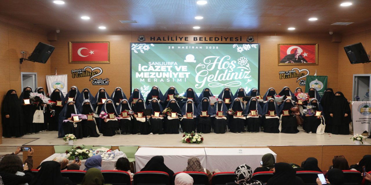 Şanlıurfa'da İTTİHADUL ULEMA'nın icazet merasimi düzenlendi