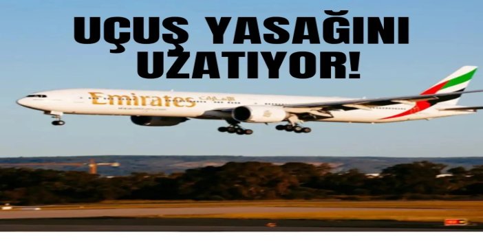 BAE, İran'a uçuş yasağını 5 Temmuz'a kadar uzattı