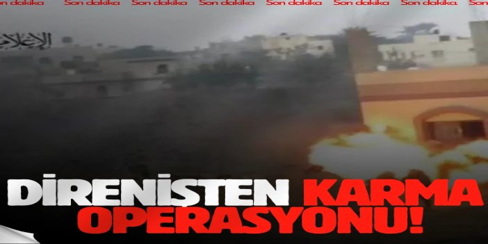 Gazze'de direnişin karma operasyonunda en az iki işgal askeri öldürüldü