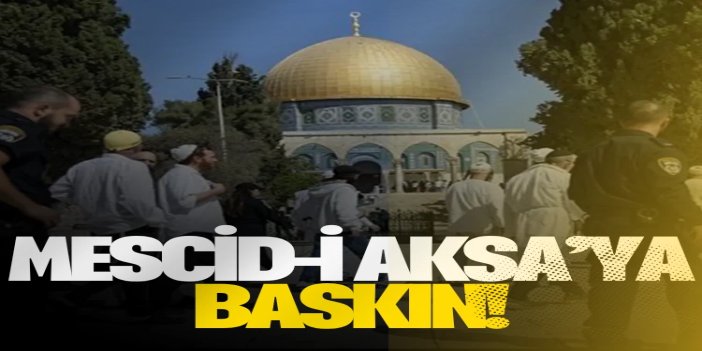 Siyonist Yahudiler Mescid-i Aksa'yı bir kez daha hedef aldı
