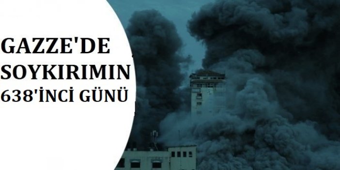 Gazze'de, siyonist rejimin ABD desteğiyle gerçekleştirdiği soykırımın 638'inci günü