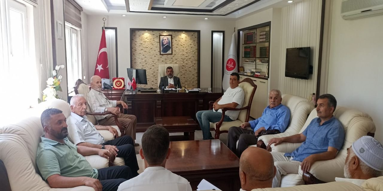 Saadet Partisi il teşkilatından Batman İl Müftüsü Durmuş'a iade-i ziyaret