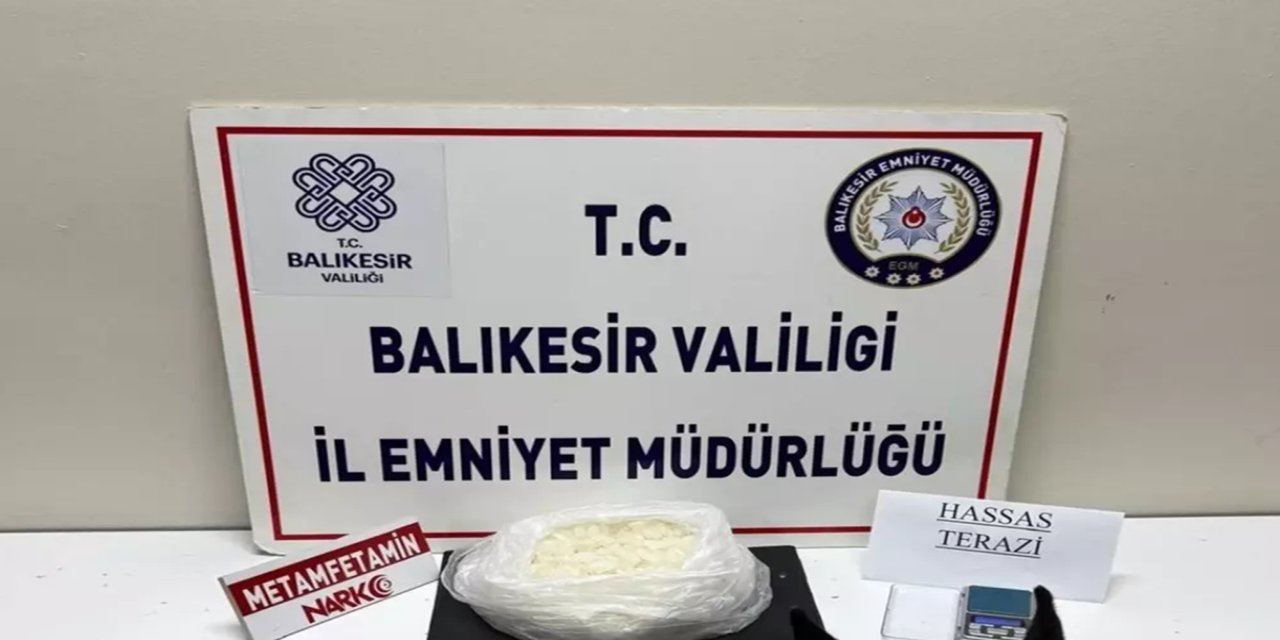 Balıkesir'de uyuşturucu operasyonu: 1 gözaltı