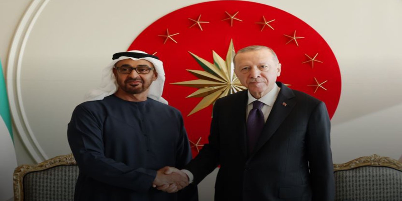 Cumhurbaşkanı Erdoğan BAE Devlet Başkanı El Nahyan ile görüştü