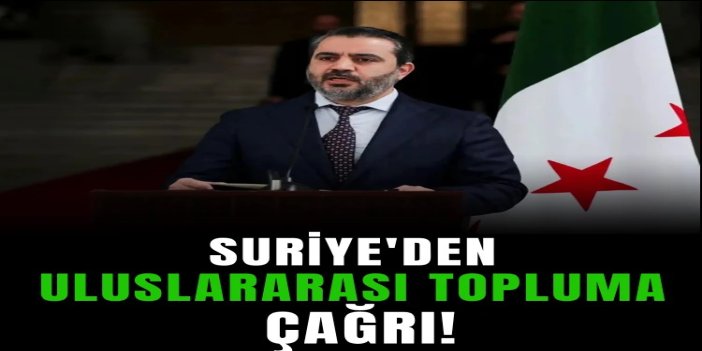 Siyonistlerin saldırıları altındaki Suriye'den uluslararası topluma çağrı