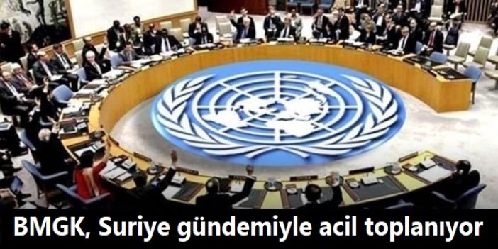 BMGK, Suriye gündemiyle acil toplanıyor