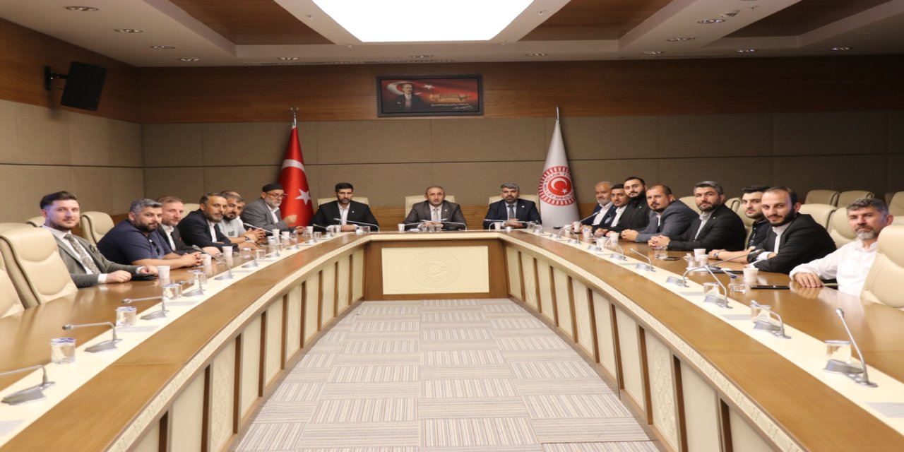 HÜDA PAR Konya İl Yönetimi, Konya’nın sorunlarını Meclis'e taşıdı