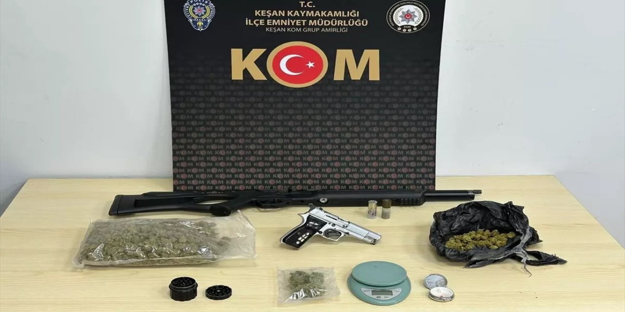 Edirne'de uyuşturucu operasyonu: 1 gözaltı
