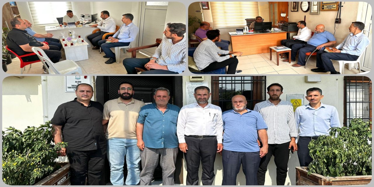 HÜDA PAR Tarsus İlçe Başkanlığı'ndan muhtarlara ziyaret