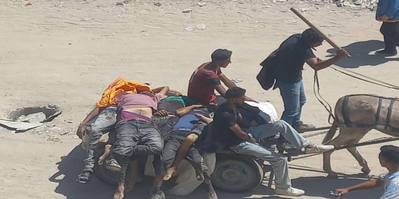 Gazze'de şehit sayısı 58 bin 895'e yükseldi