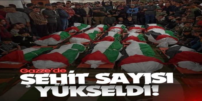 Gazze'de şehit sayısı 62 bin 966'ya yükseldi
