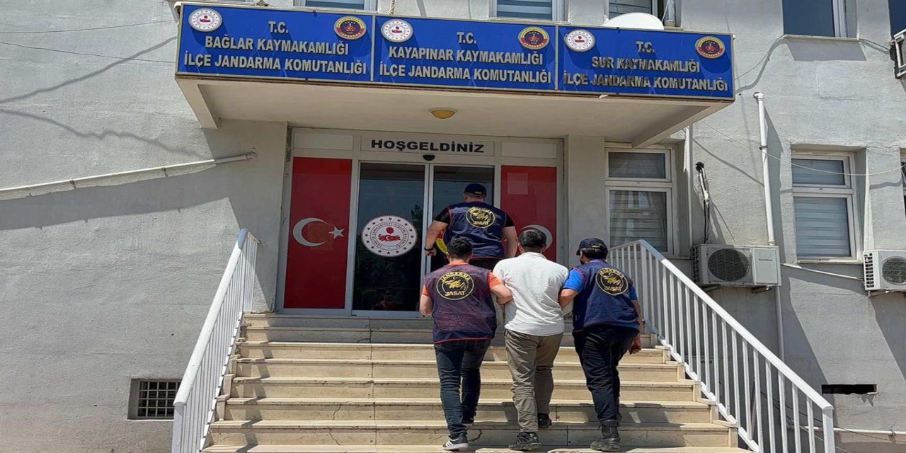 Diyarbakır'da hakkında 18 yıl hapis cezası olan firari yakalandı