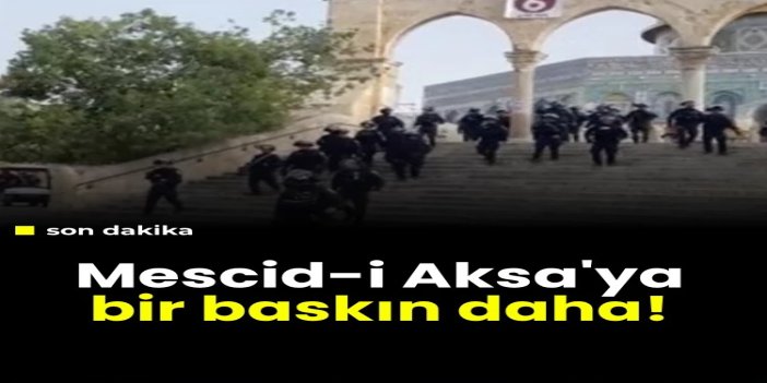Siyonist Yahudiler Mescid-i Aksa'yı basarak Talmud ayinleri düzenledi