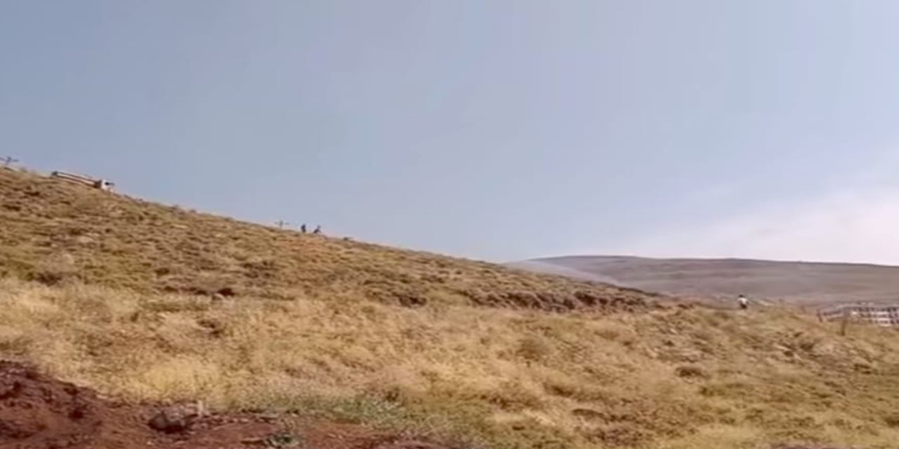 Bingöl’ün Karlıova İlçesindeki TOKİ konutlarında yangın