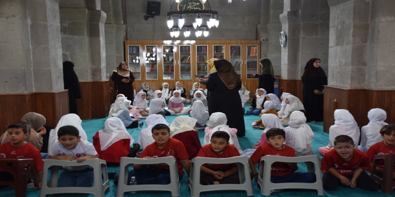 Yaz Kur'an kursları çocuk sesleriyle cıvıl cıvıl