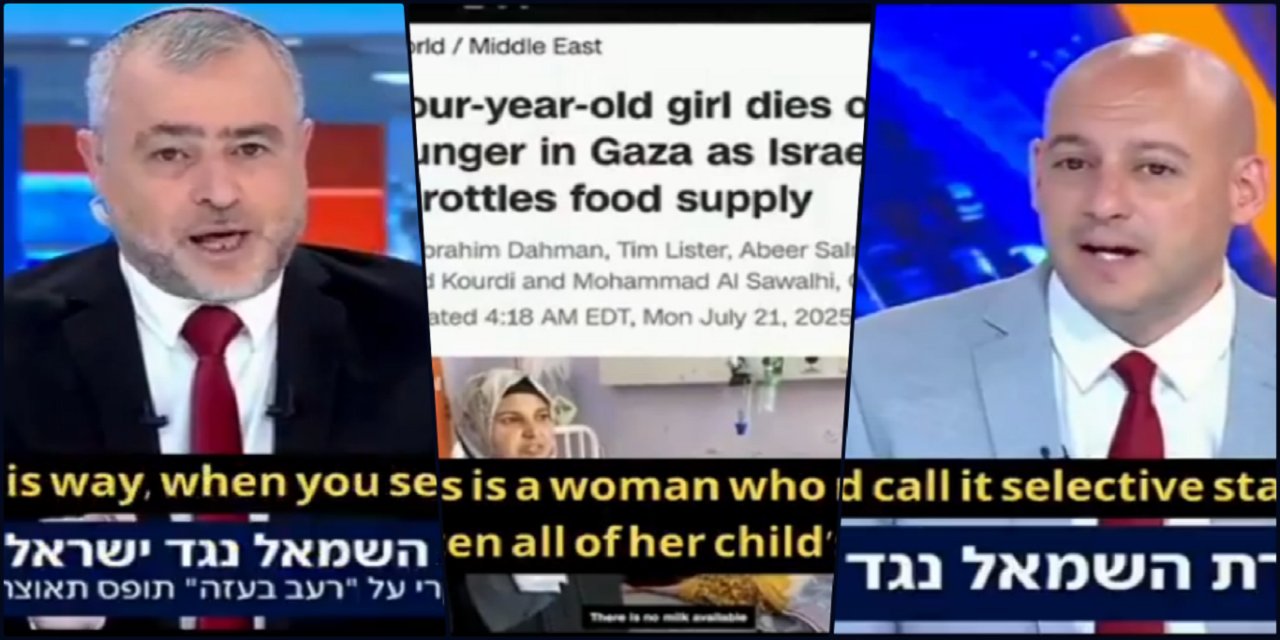 Siyonist Kanal 14’te Gazze’deki açlıkla alay edilen yayına tepki