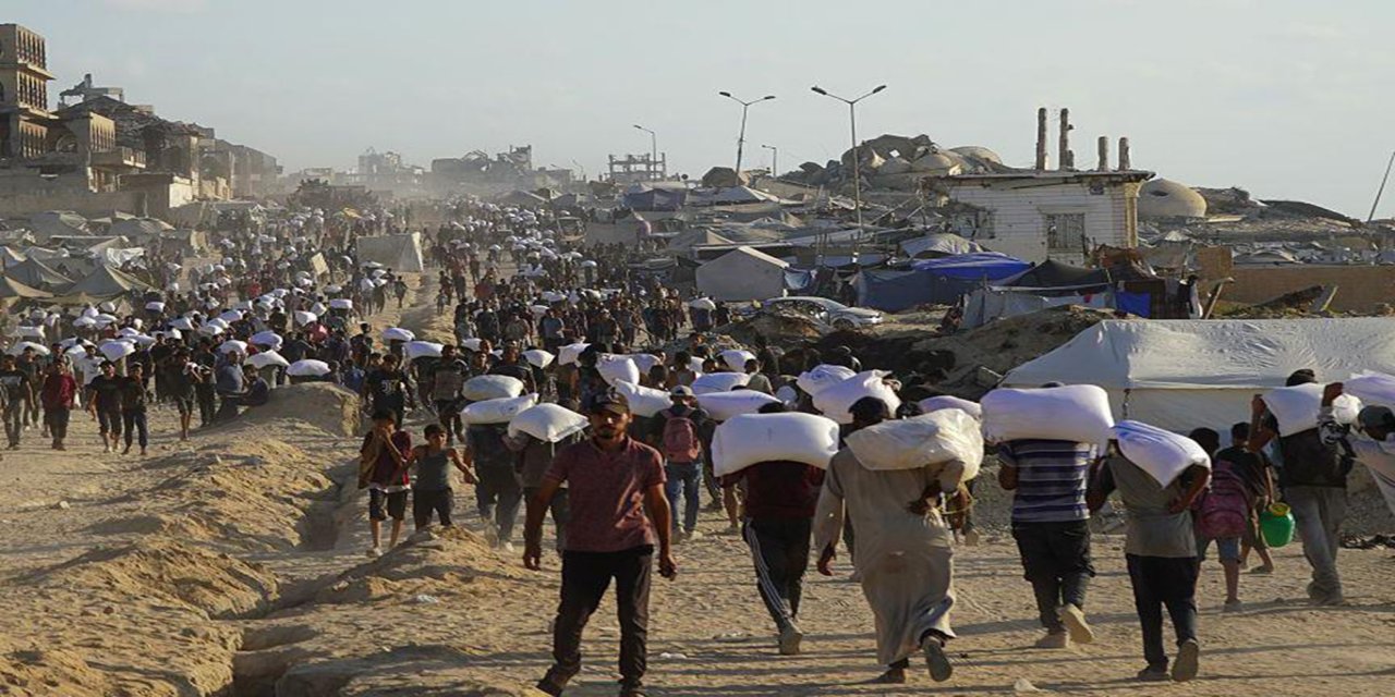 Gazze'de iki ayda 1373 kişi yiyecek ararken katledildi