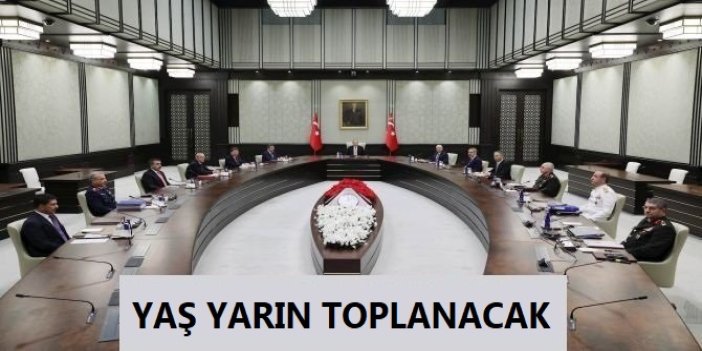 Yüksek Askerî Şûra yarın toplanacak