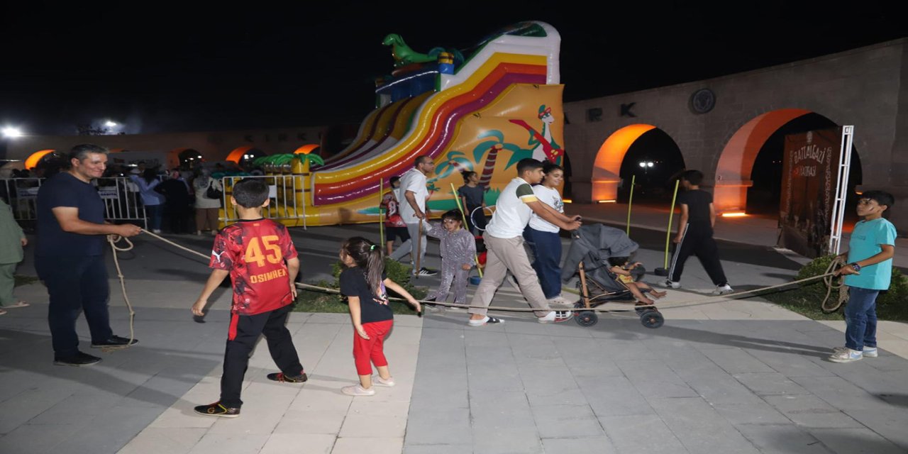 Battalgazi'de çocuklar geleneksel oyunlarla buluştu