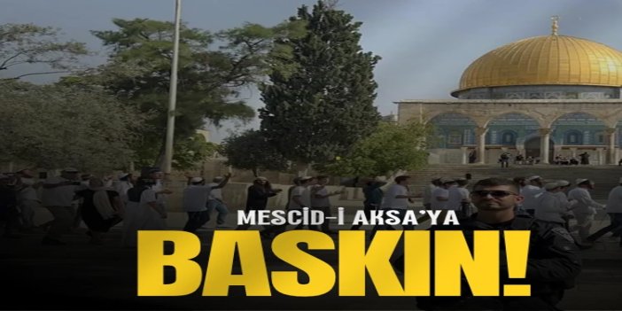 Siyonistler Mescid-i Aksa'ya yine baskın düzenledi